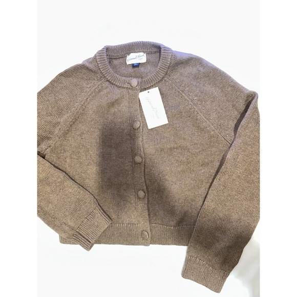 Universal Thread Sweaters - Universal Thread Womens Taupe Brown Knit Button Front Cardigan Sweater XS NWT